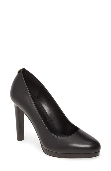 michael kors ethel pump|Michael Michael Kors Ethel Platform Pumps .